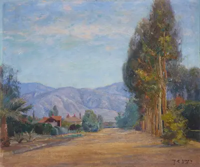 Hills Near Redlands, California av Theodore Clement Steele