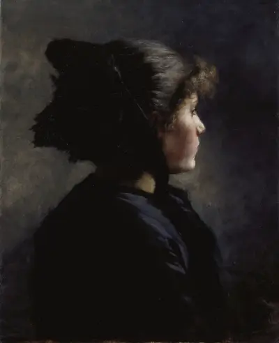 Munich Girl av Theodore Clement Steele