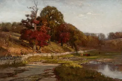 Oaks of Vernon av Theodore Clement Steele