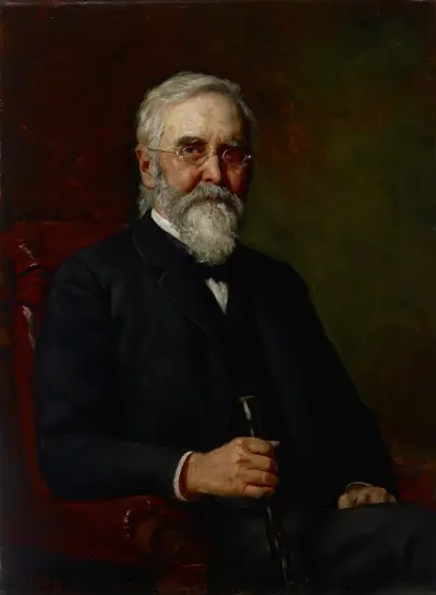 Portrait of a Man, 1889 av Theodore Clement Steele