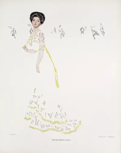 The Butterfly chase av Coles Phillips