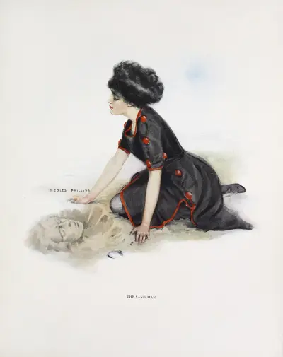 The sand man av Coles Phillips