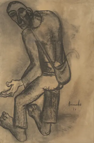 Der Bettler von Constant Permeke