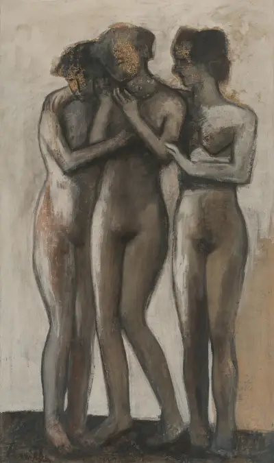 De drie Gratiën av Constant Permeke