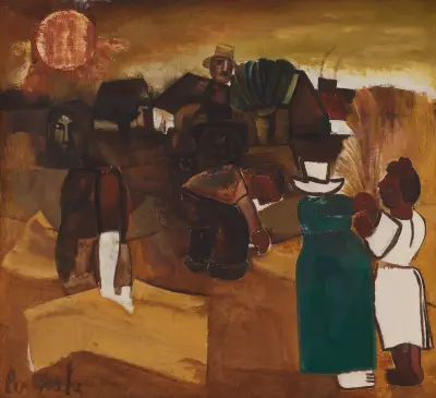 Die Ernte, 1928 von Constant Permeke