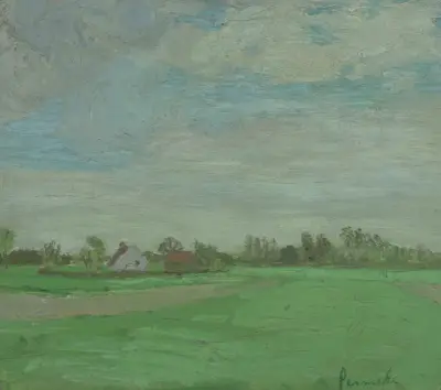 Landschap av Constant Permeke