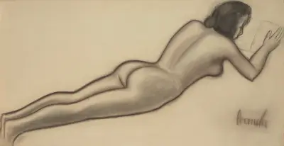 Liegende Figur von Constant Permeke