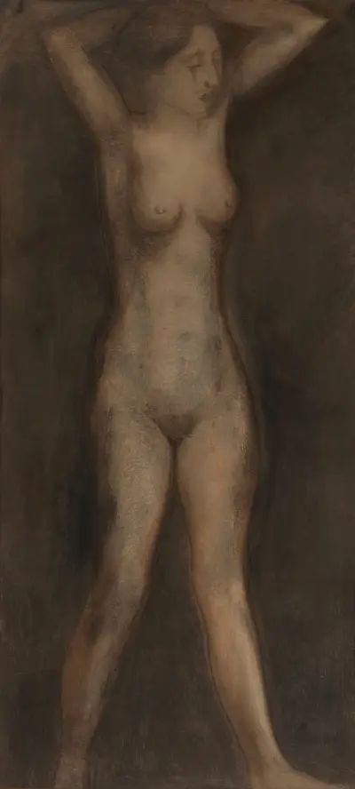 Aktstudie, 1943 von Constant Permeke