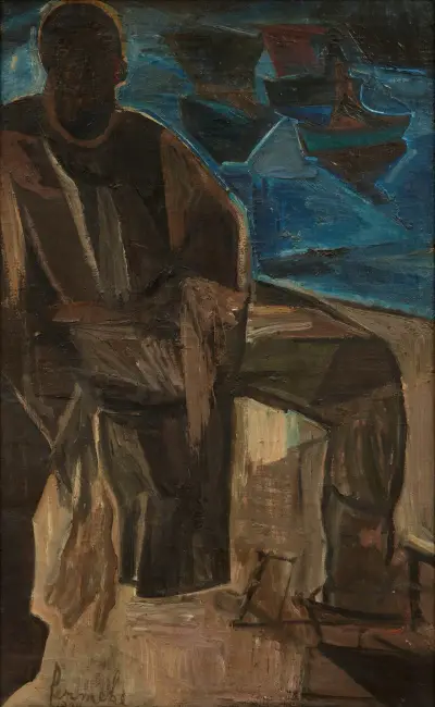 Ostender Fischer von Constant Permeke