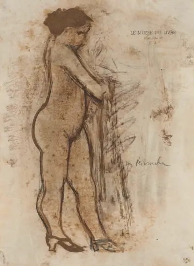 Stehender Akt, 1940 von Constant Permeke