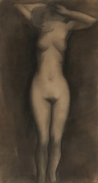 Stehender Akt 2 von Constant Permeke