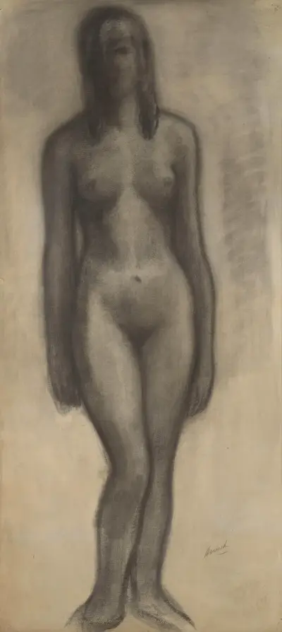 Stehender Akt „Lea“ von Constant Permeke