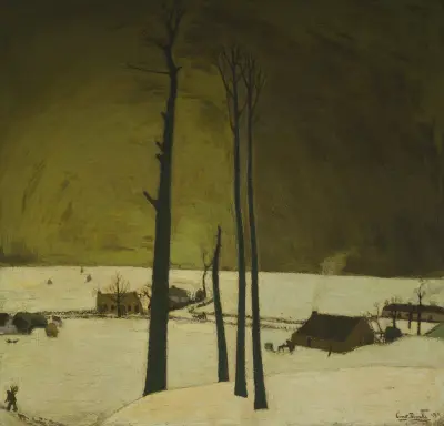 Winterlandschaft von Constant Permeke