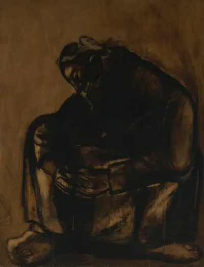 Frau im Gebet von Constant Permeke