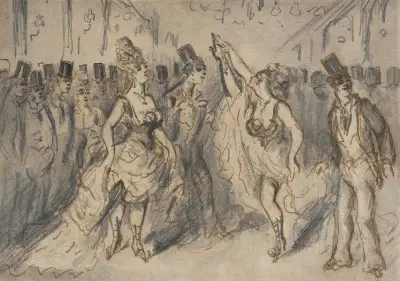 Le Chahut von Constantin Guys