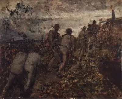 Calvary av Constantin Meunier