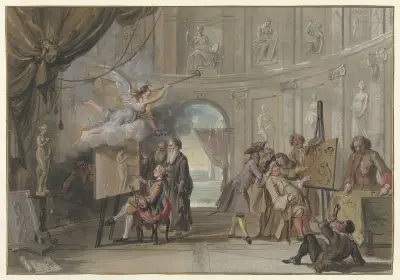 Tweeërlei kunst av Cornelis Troost