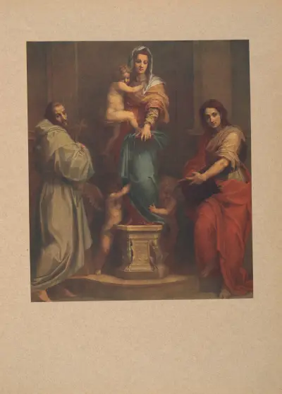Andrea del Sarto, Madonna delle Arpie av Corrado Ricci