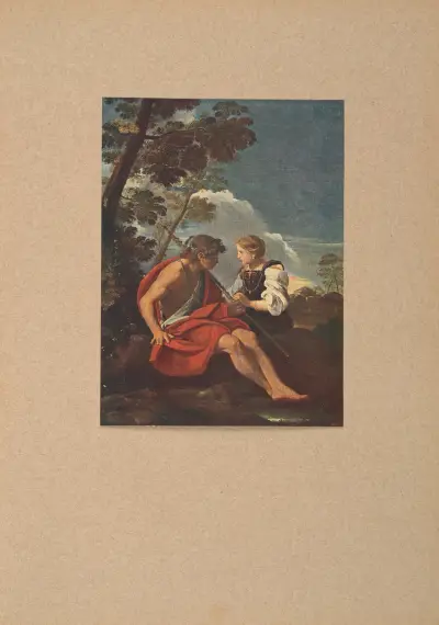 Annibale Carracci, Scena pastorale av Corrado Ricci