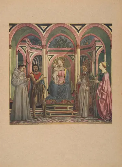 Domenico Veneziano, Madonna col Bambino e santi av Corrado Ricci