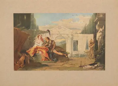 Giambattista Tiepolo, Rinaldo och Armida av Corrado Ricci