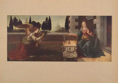 Leonardo da Vinci, Annunciazione av Corrado Ricci