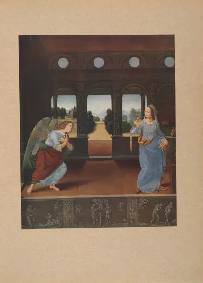 Lorenzo di Credi, Annunciazione av Corrado Ricci