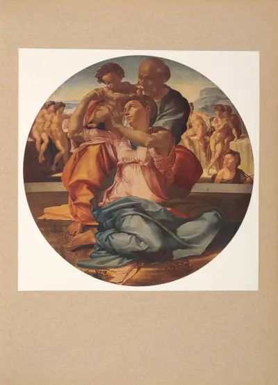 Michelangelo, Sacra Lamiglia av Corrado Ricci