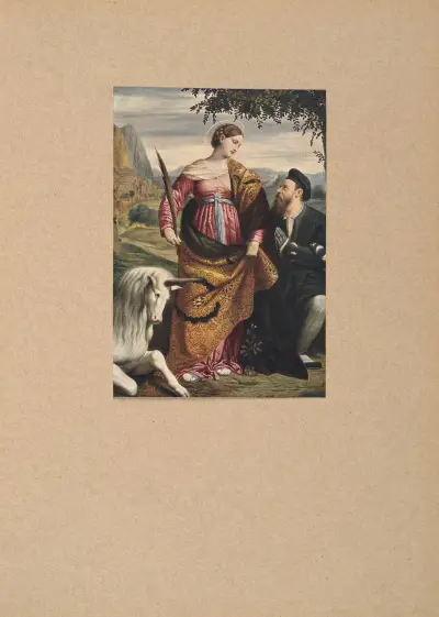 Moretto, S. Giustina av Corrado Ricci