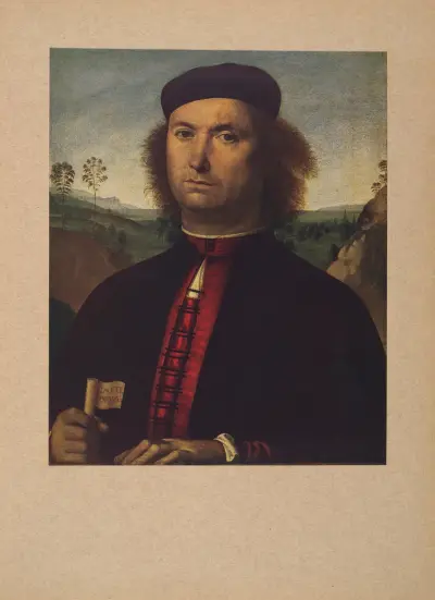 Perugino, Ritratto di Francesco delle Opere av Corrado Ricci