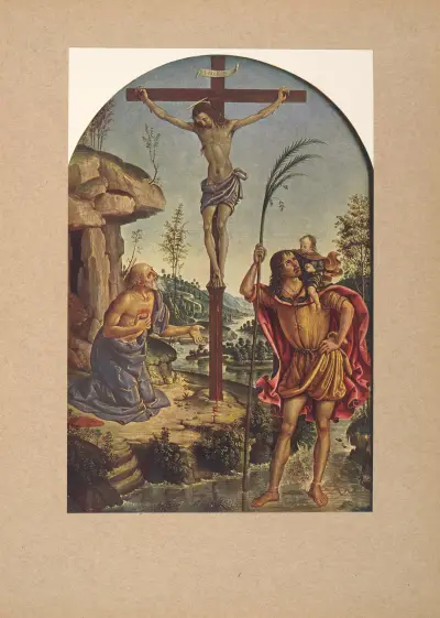 Pintoricchio, Crocifisso e santi av Corrado Ricci