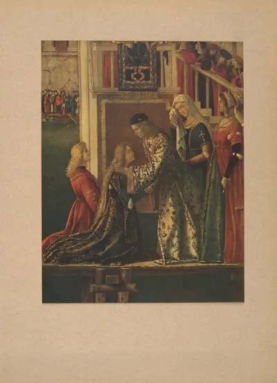 Detalj ur en berättelse om S. Orsola av Corrado Ricci