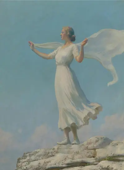 The South Wind (The Breezy Day) av Charles Courtney Curran