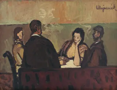 Card Players av Cyprián Majerník