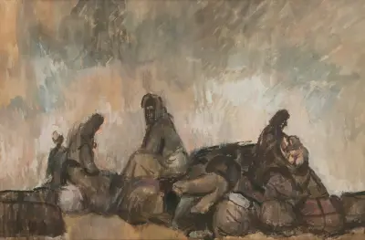 Flüchtlinge, 1943 – Nr. 1 von Cyprián Majerník