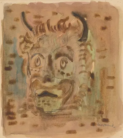 Satyr av Cyprián Majerník