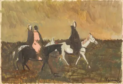 Drei Reiter von Cyprián Majerník
