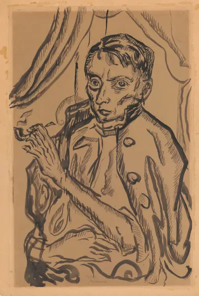 Self-portrait av Tytus Czyżewski
