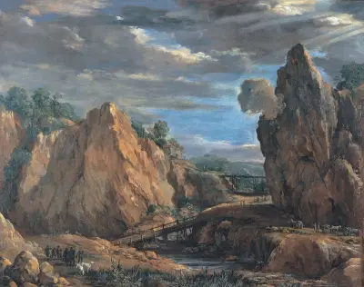 Alunminorna i Tolfa av Pietro da Cortona