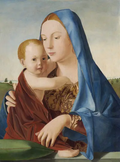 Madonna and Child av Antonello da Messina