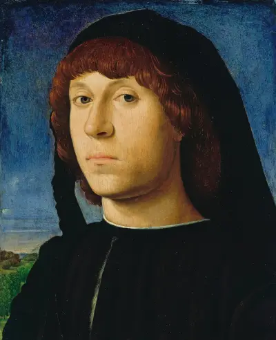 Portrait of a Man av Antonello da Messina