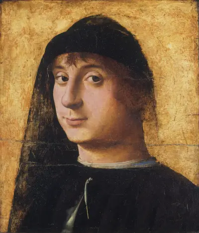 Portrait of a Young Gentleman av Antonello da Messina