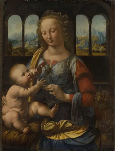 Nejlikemadonnan av Leonardo da Vinci