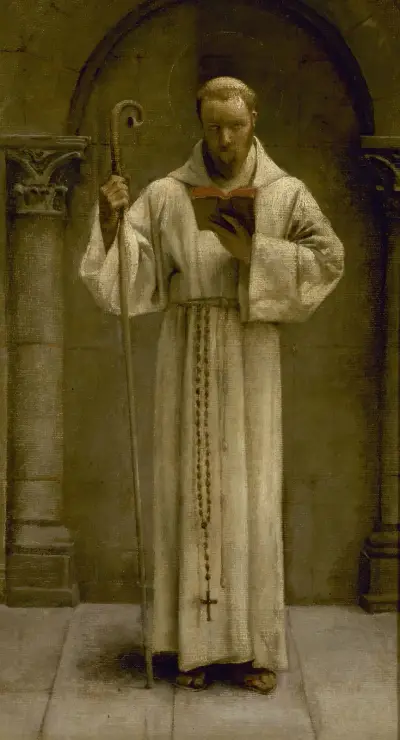Saint Herbland av Pascal-Adolphe-Jean Dagnan-Bouveret