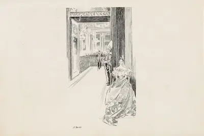 A Barrier, Charles Dana Gibson