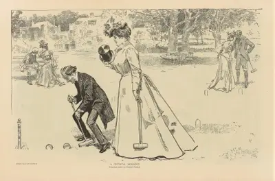 Ett kritiskt ögonblick av Charles Dana Gibson