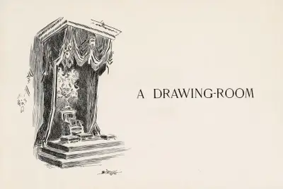 A Drawing Room, Charles Dana Gibson