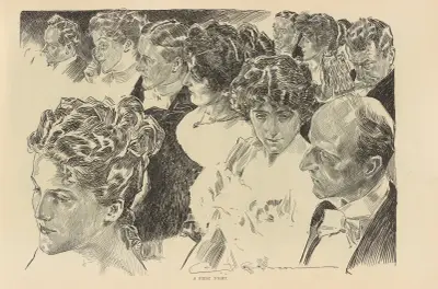 Eine Premiere von Charles Dana Gibson