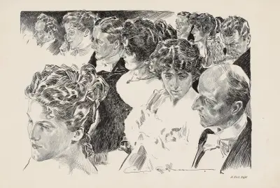 En första natt av Charles Dana Gibson