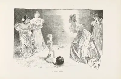 Ein moderner Daniel, 1896 von Charles Dana Gibson